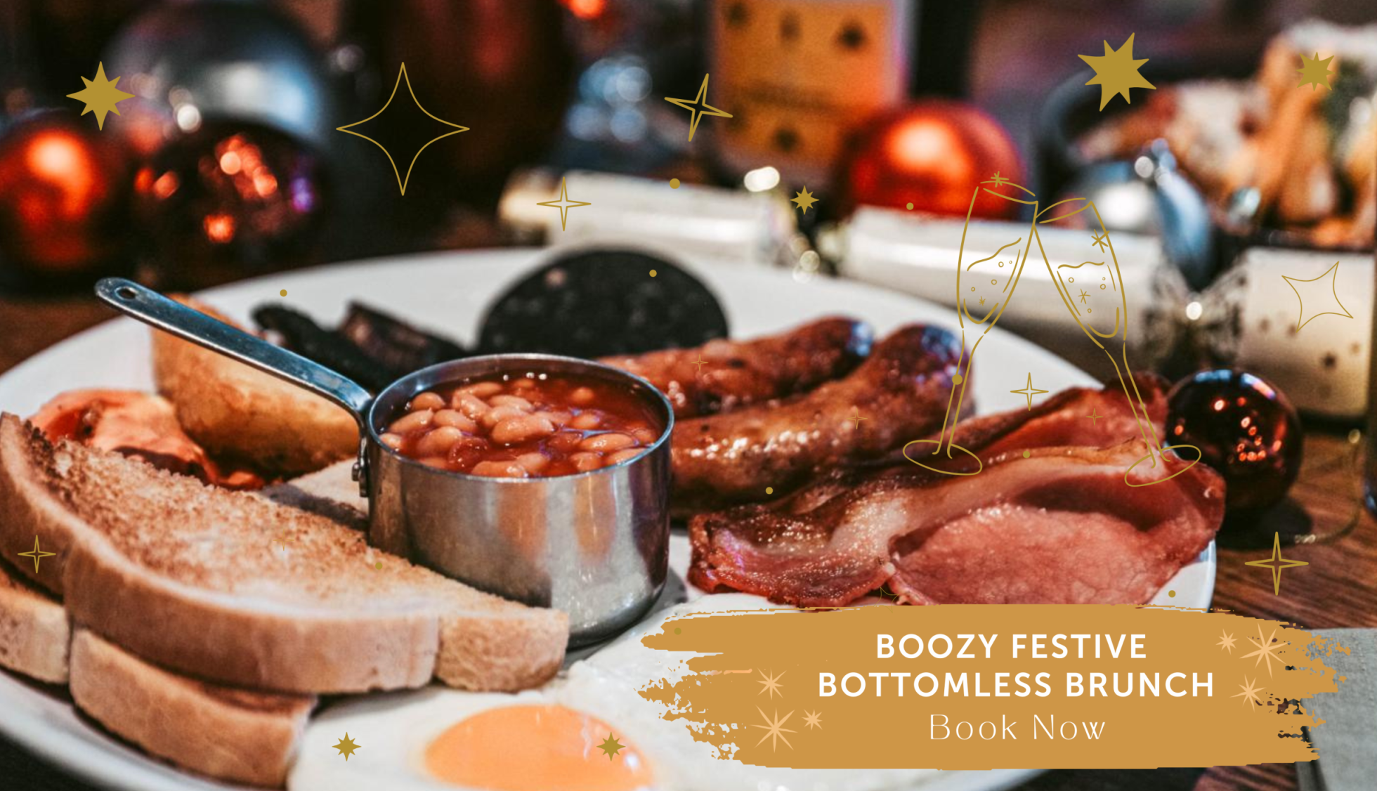 Book now for Festive Brunch