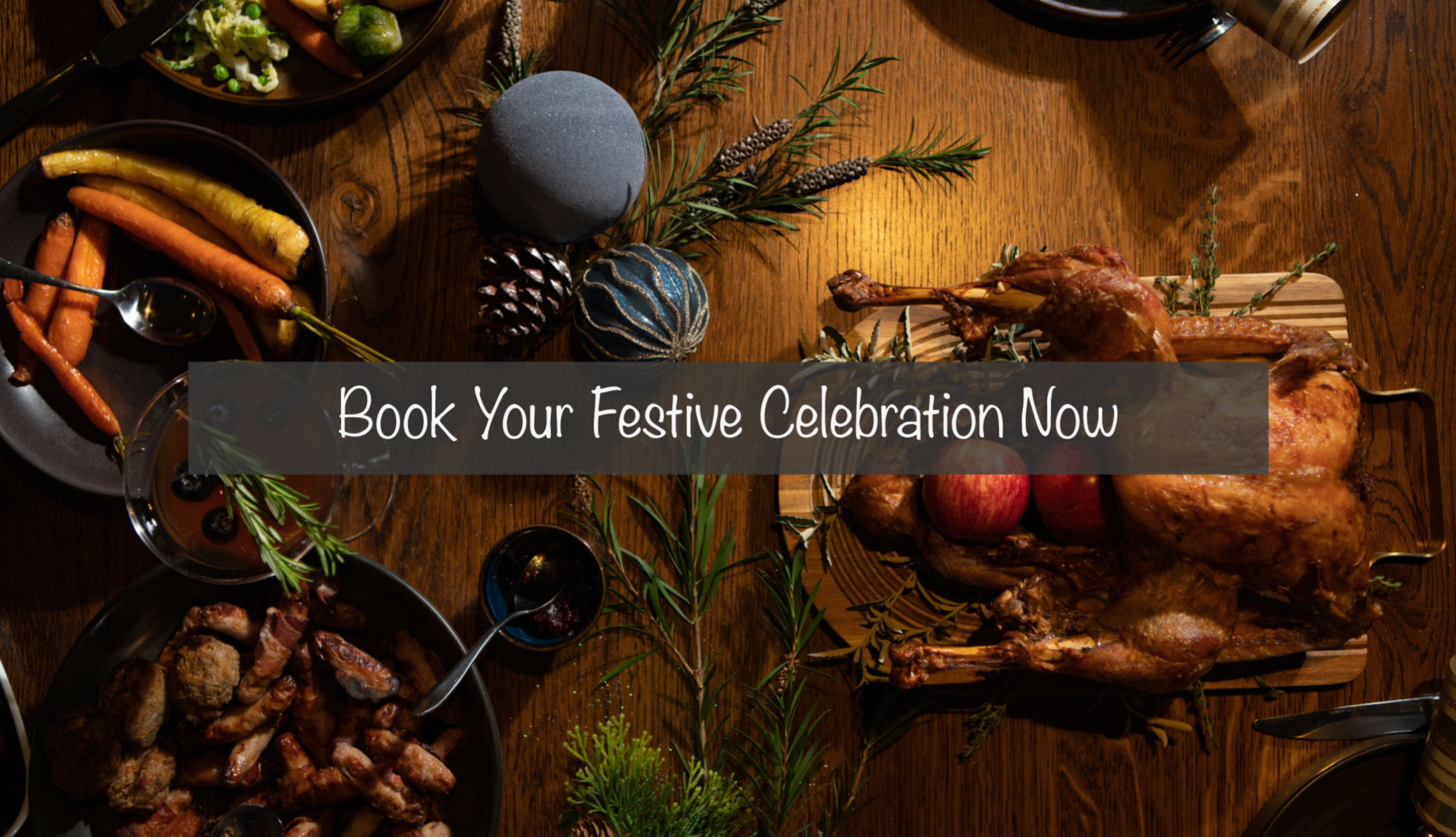 Book your Christmas party at the Wheelwrights Arms
